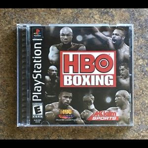 George Foreman Sony PlayStation HBO Boxing Video Game